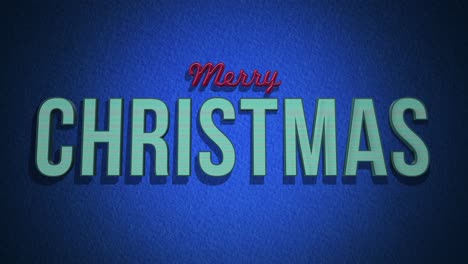 Retro-Merry-Christmas-text-set-on-a-blue-grunge-texture