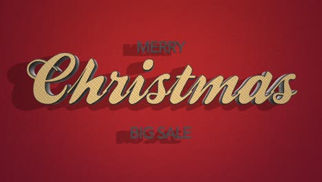 Retro-Merry-Christmas-text-on-red-grunge-texture