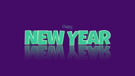 Texto-De-Feliz-Año-Nuevo-De-Dibujos-Animados-En-Un-Gradiente-Púrpura-Vibrante