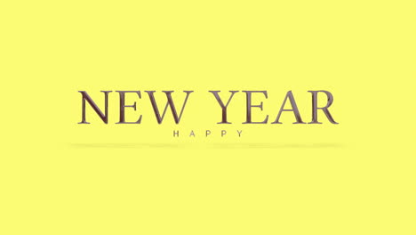 Elegance-and-fashion-Happy-New-Year-text-on-yellow-gradient