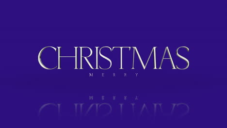 Elegance-and-fashion-Merry-Christmas-text-on-blue-gradient