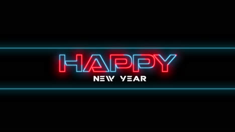 Happy-New-Year-with-neon-text-on-black-gradient