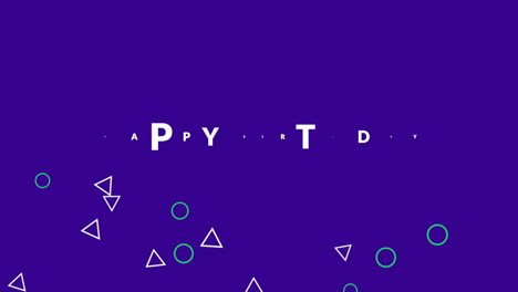 Happy-Birthday-text-with-geometric-shapes-on-blue-modern-gradient