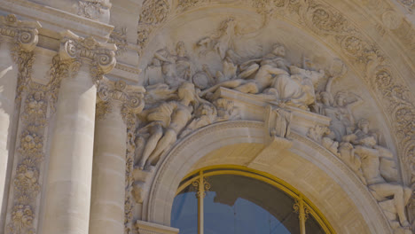 Close-Up-Exterior-Of-The-Petit-Palais-Museum-And-Gallery-In-Paris-France-Shot-In-Slow-Motion-1