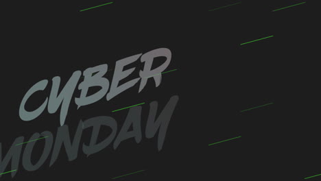 Cyber-Monday-Con-Texto-De-Arco-Iris-De-Neón-En-Gradiente-De-Moda