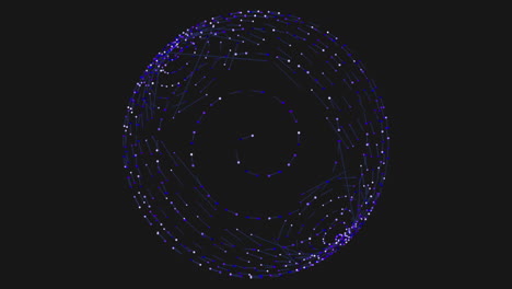 Patrón-Circular-En-Espiral-Azul-Con-Puntos-Interconectados