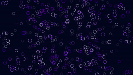 Purple-circles-in-symmetrical-flow-on-a-black-background