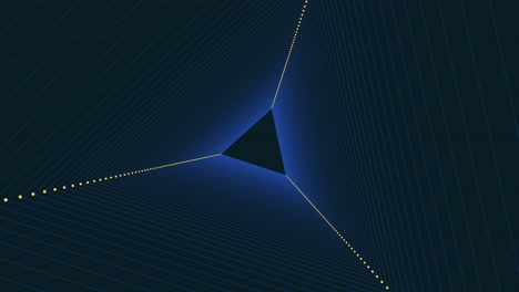 Kräftiges-Geometrisches-Muster-In-Schwarz,-Blau-Und-Grün-Mit-Zickzacklinien