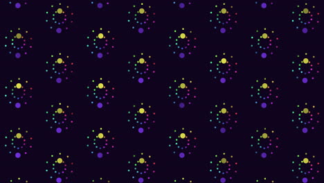 Colorful-dot-pattern-on-black-background-playful-and-fun-seamless-design