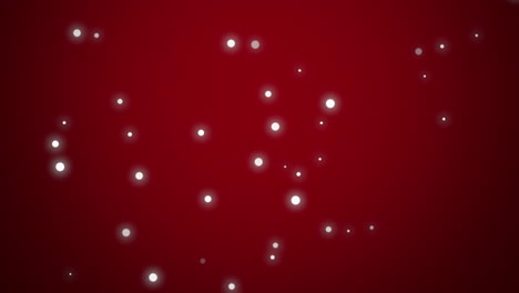 Red-background-with-scattered-floating-white-dots