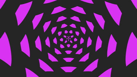 Misterioso-Patrón-De-Círculo-Púrpura-Sobre-Negro,-Un-Diseño-Enigmático-Pendiente-De-Descifrar