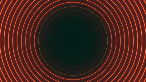 Dynamic-orange-lines-form-a-mesmerizing-circular-pattern