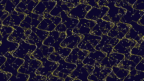 Goldene-Sternennacht,-Ein-Nahtloses-Muster-Aus-Glitzernden-Sternen-Auf-Dunkelblauem-Hintergrund