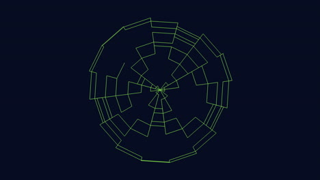 Spiralförmiges-Labyrinth,-Kompliziertes-Muster-Aus-Quadraten,-Die-In-Einer-Kreisförmigen-Spirale-Angeordnet-Sind