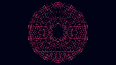 Kompliziertes-Geometrisches-Muster-Mit-Miteinander-Verbundenen-Linien-Und-Formen