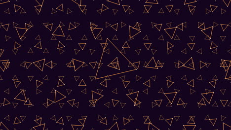Elegancia-Geométrica-En-Negro-Y-Dorado-Con-Intrincados-Triángulos-Y-Líneas-Sobre-Un-Fondo-Oscuro