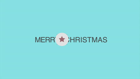 Texto-Moderno-De-Feliz-Navidad-En-Degradado-Azul