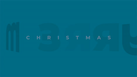 Moderner-Text-Für-Frohe-Weihnachten-Auf-Blauem-Farbverlauf