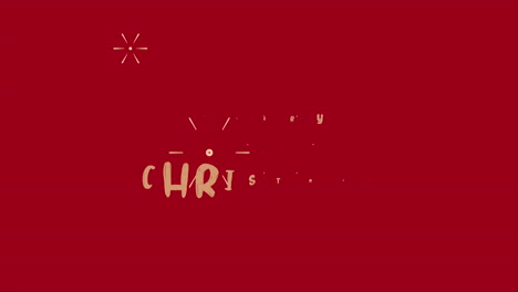 Texto-Moderno-De-Feliz-Navidad-En-Degradado-Rojo