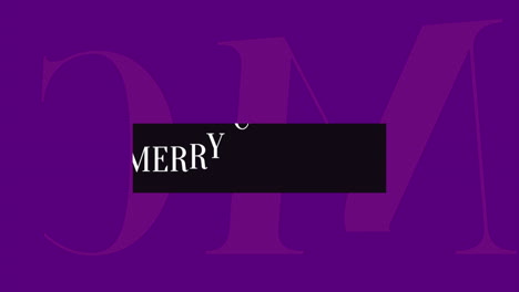 Texto-Moderno-De-Feliz-Navidad-Sobre-Fondo-Morado