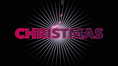 Merry-Christmas-text-with-neon-lines-on-black-gradient