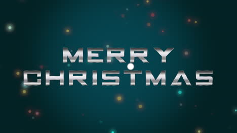 Merry-Christmas-text-with-flying-colorful-glitters-on-black-gradient