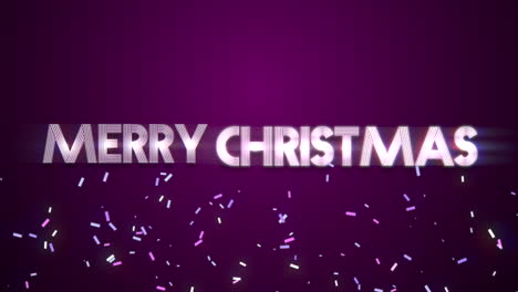 Moderner-Text-Für-Frohe-Weihnachten-Mit-Konfetti-Auf-Violettem-Farbverlauf