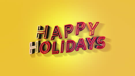 Modern-Happy-Holidays-text-on-yellow-fashion-gradient