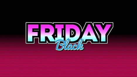 Retro-Black-Friday-text-with-lines-on-red-gradient