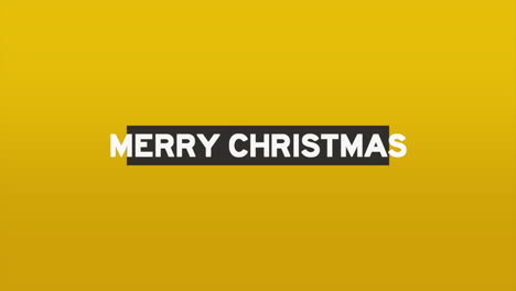 Modern-Merry-Christmas-text-on-yellow-gradient