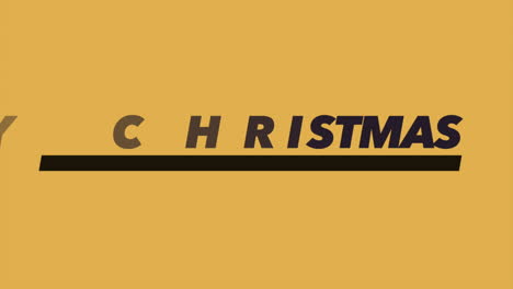Modern-Merry-Christmas-text-with-line-on-yellow-gradient