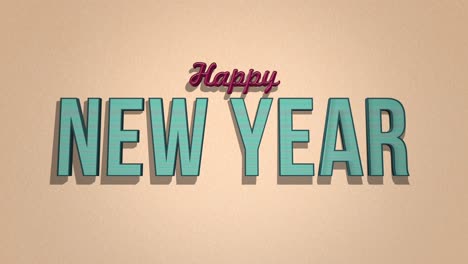 Retro-Happy-New-Year-text-set-on-a-brown-grunge-texture