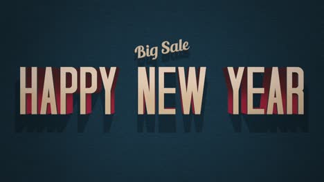 Retro-Happy-New-Year-and-Big-Sale-text-set-on-a-blue-grunge-texture
