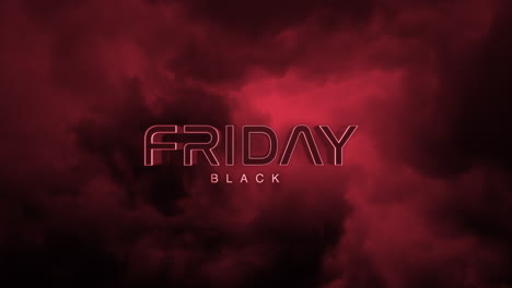 Dark-monochrome-Black-Friday-text-on-dark-red-gradient