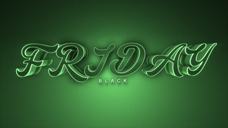 Dark-monochrome-Black-Friday-text-on-dark-green-gradient