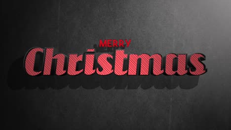 Retro-Merry-Christmas-text-set-on-a-black-grunge-texture