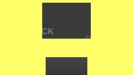 Texto-Moderno-De-Viernes-Negro-Con-Líneas-Negras-Sobre-Degradado-Amarillo