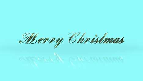 Elegance-style-Merry-Christmas-text-on-blue-gradient