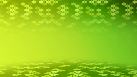 Modern-and-fashion-geometric-pattern-with-triangles-in-rows-on-green-gradient