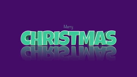 Texto-De-Feliz-Navidad-De-Dibujos-Animados-En-Un-Gradiente-Púrpura-Vibrante