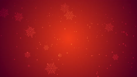 Fall-snowflakes-on-red-gradient
