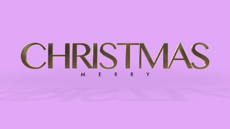 Frohe-Weihnachten-Text-Im-Eleganz-Stil-Auf-Rosa-Farbverlauf