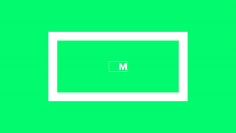 Moderner-Cyber-Monday-Im-Rahmentext-Auf-Grünem-Farbverlauf