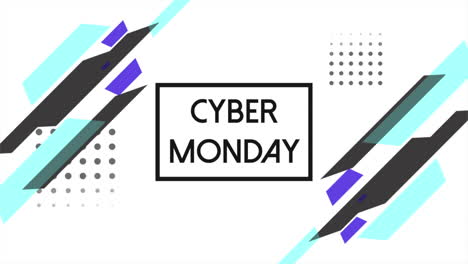 Cyber-Monday-Text-Mit-Memphis-Muster