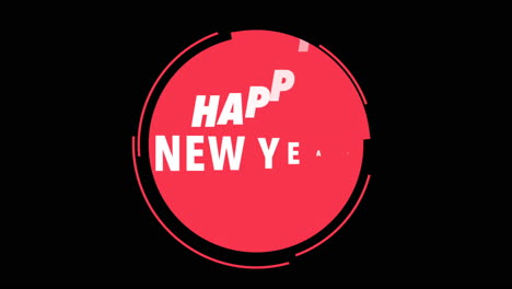 Happy-New-Year-with-red-circle-on-black-gradient