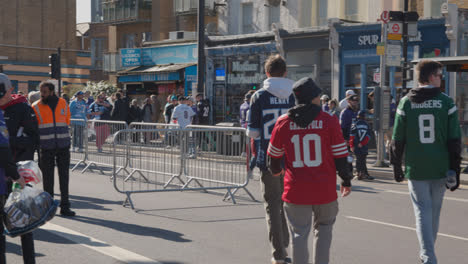 Crowd-Of-Supporters-Outside-Tottenham-Hotspur-Stadium-For-2023-NFL-Games-London-1