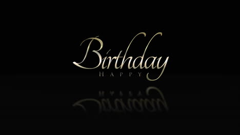 Elegance-style-Happy-Birthday-text-on-black-gradient