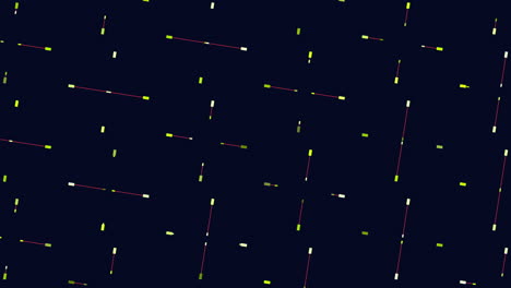 Kontrastierendes-Schwarz-weißes-Muster-Mit-Sich-Kreuzenden-Gelben-Linien