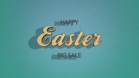 Colorful-easter-greeting-Happy-Easter-with-paper-cutout-effect