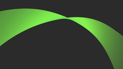 Dynamic-green-line-on-dark-background